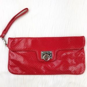 Express Red Clutch